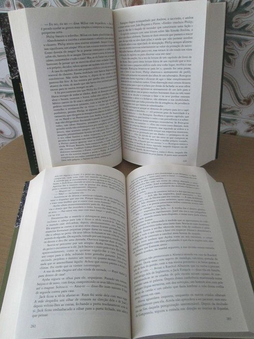 Os Pilares da Terra Vol. I e II de Ken Follett