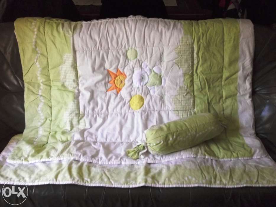 Resguardo + edredom + almofada