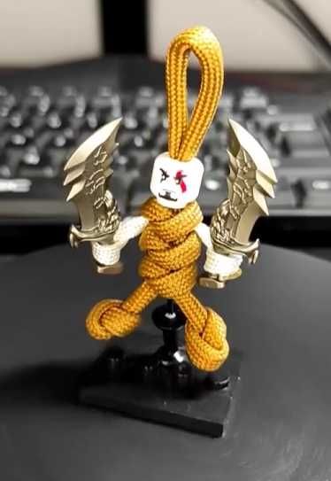 Brelok z klocków typu LEGO