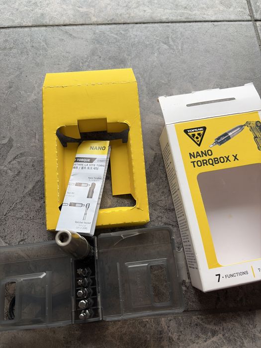 TOPEAK NANO TORQBOX X Klucz Dynamometryczny 2-6Nm