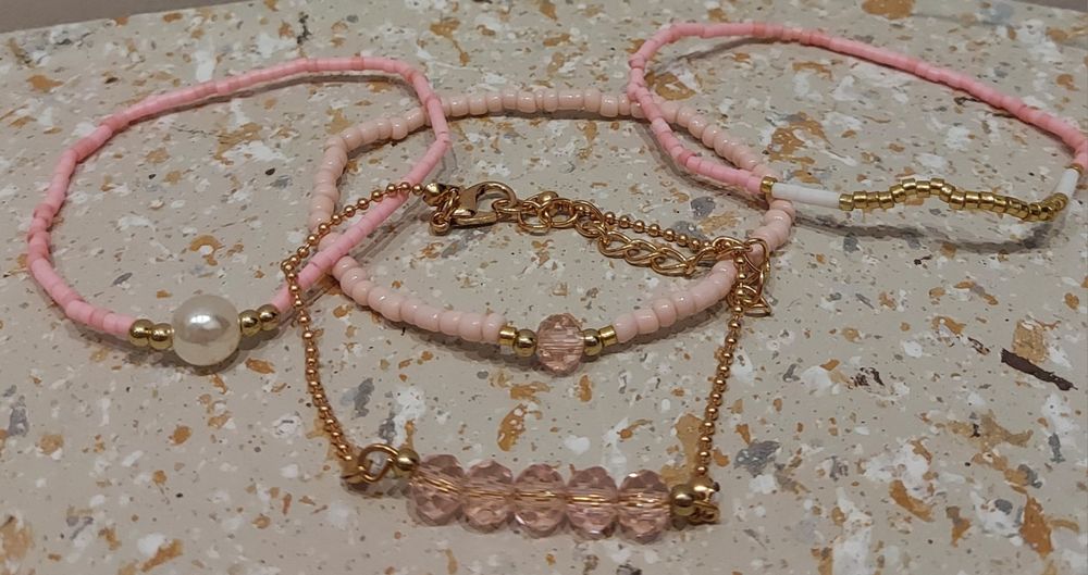 Zestaw bransoletek Hand Made