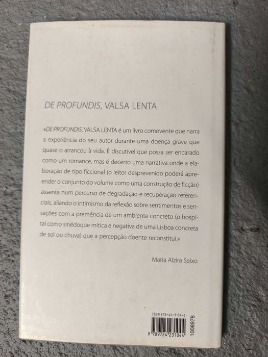 “De Profundis, Valsa Lenta” – José Cardoso Pires | Círculo de Leitores