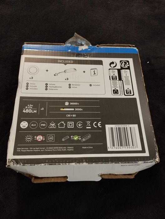 Lote iluminação LED (30+ peças) – lâmpadas, focos e downlights