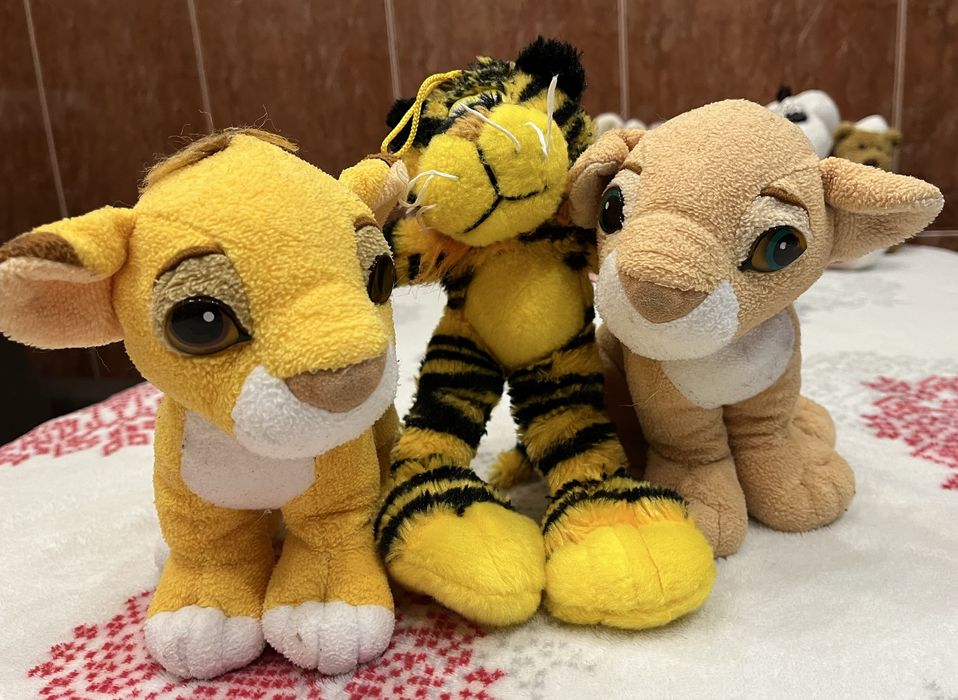 Набор іграшок мʼяких 12 шт.