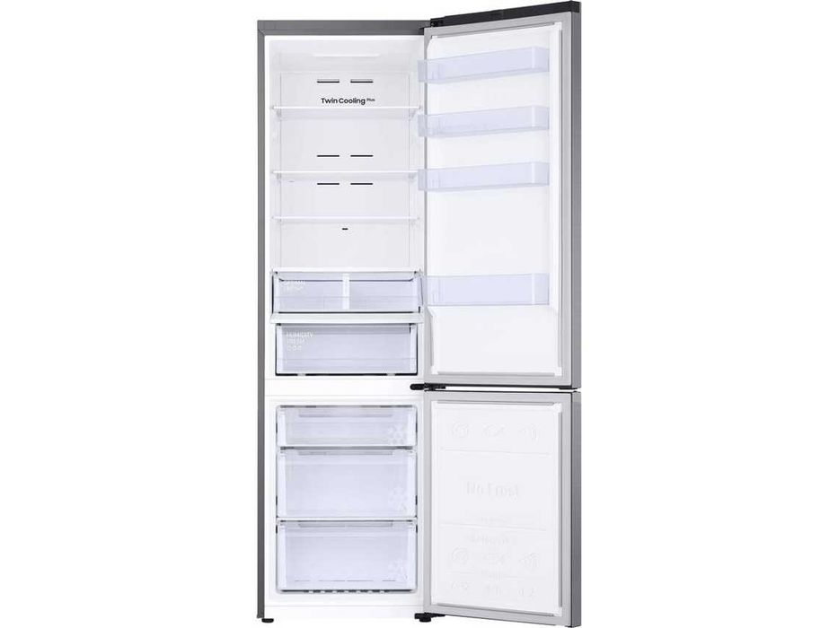 Frigorífico Samsung Combinado  RB38T607BS9/EF (No Frost - 203 cm - 387 L - Inox)