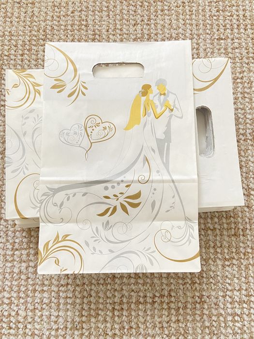 Пакетик весільний 30 шт лот