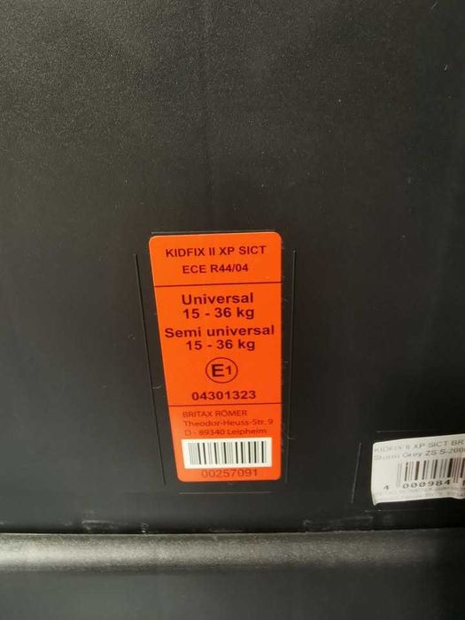 Cadeira auto britax romer