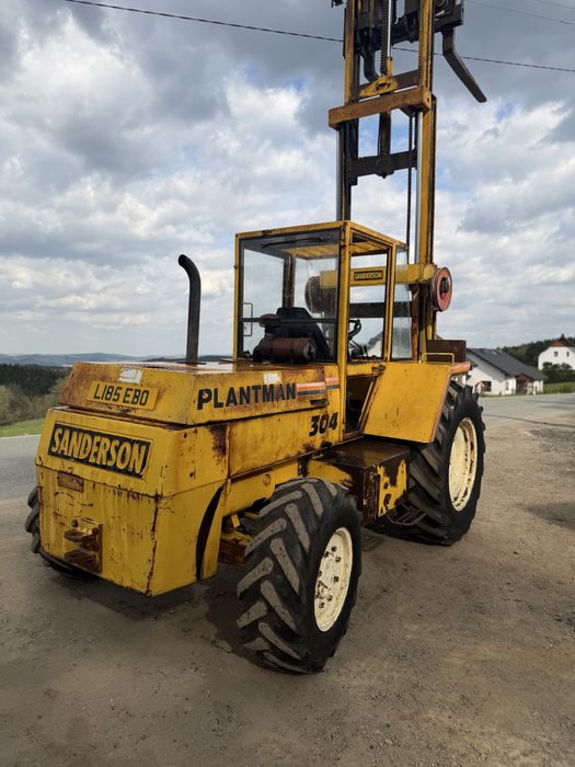 Wozek widlowy  terenowy 4x4 sanderson 304 manitoue jcb zamiana boss triplex