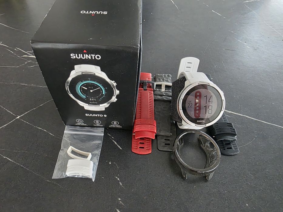 Na sprzedaż: Suunto 9 Baro – biały, używany, bardzo dobry stan