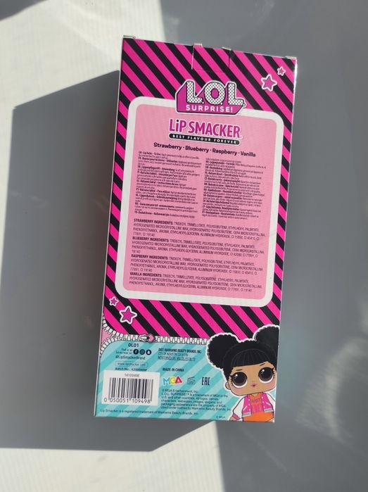 LOL Surprise подарунковий набір бальзамів для губ Lip Smacker бальзам