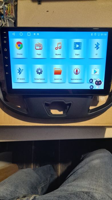 Штатна магнітола на Ford  Transit  Tourneo  Custom  2013-2020р /С8096  Android 15, 4/64GB