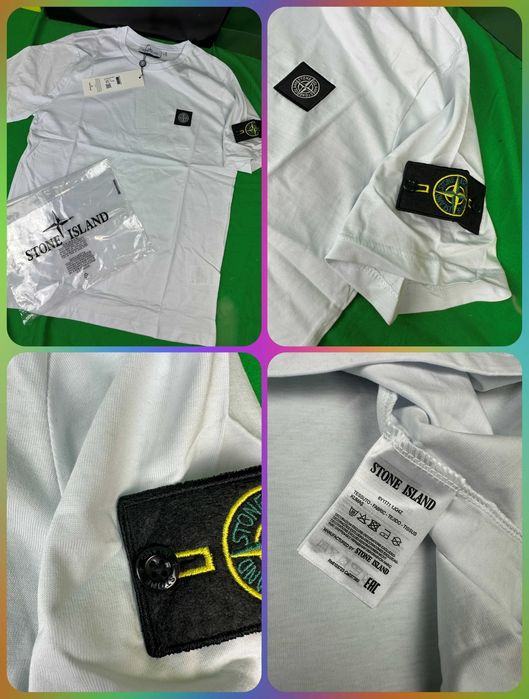 Ekskluzywny T-shirt męski Nowość Stone Island Amiri Ami Paris Premium