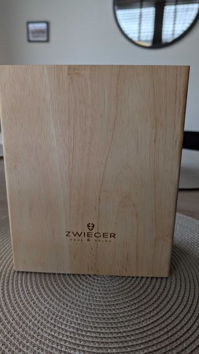Stojak drewniany na noże ZWIEGER (oryginał)