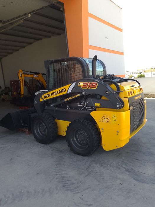 Mini pá carregadora escavadora (apenas 250h)