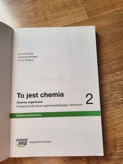 To jest chemia  2 podręcznik