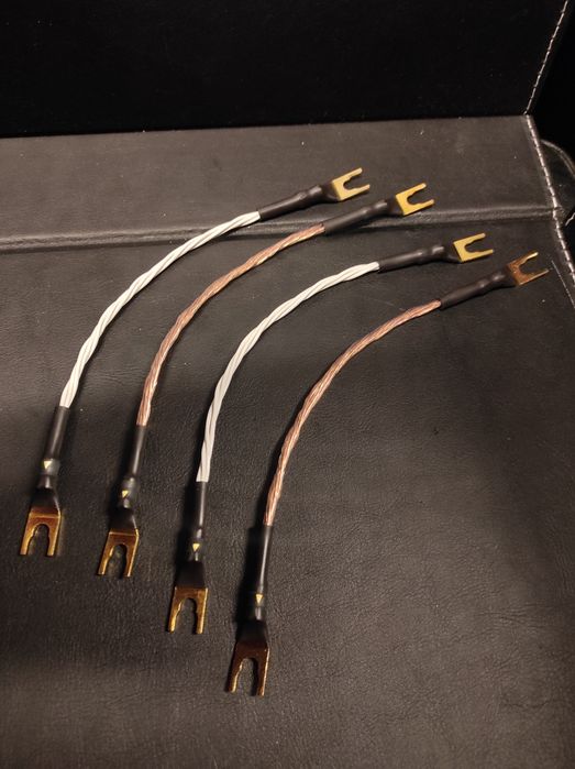 * Oryginał! Kimber Kable 4tc 8tc zworki do kolumn Trans Audio przewody