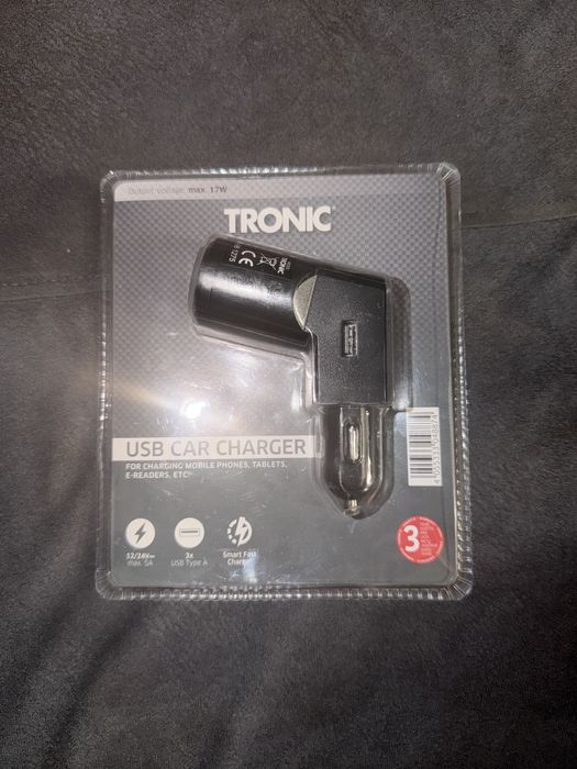 Tronic Nowa Ładowarka Samochodowa (Rozgałęźnik)