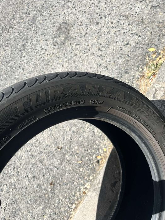 205/55/16 Bridgestone 2 pneus