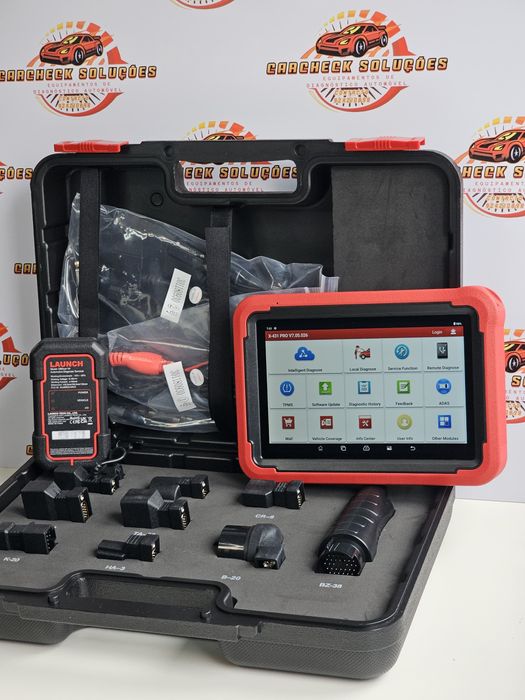 Launch X431 PROS V 5.0 + Kit Mala Adaptadores OBD