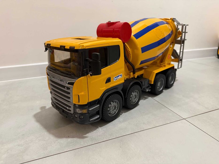 Zestaw zabawek Bruder, Man, Scania, Cat