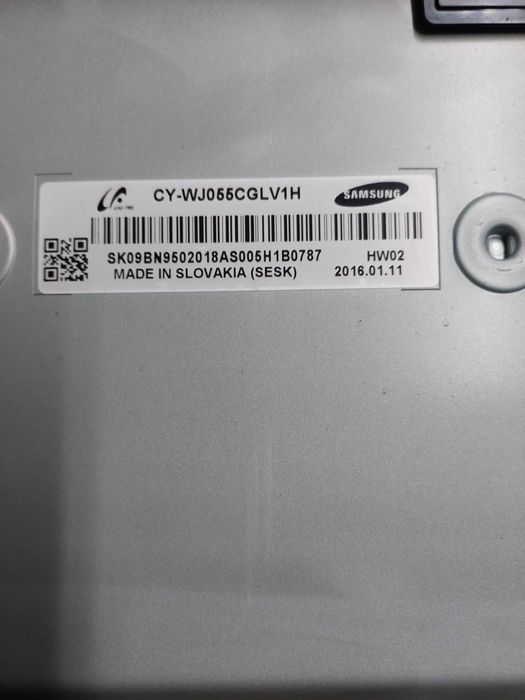 TV Samsung UE55J6300 "ecran curvo" "placas"