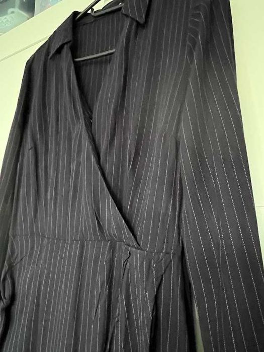 Sukienka midi w paski 36/S