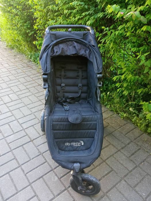 Wózek spacerowy Baby Jogger City Mini GT, folia, pałąk