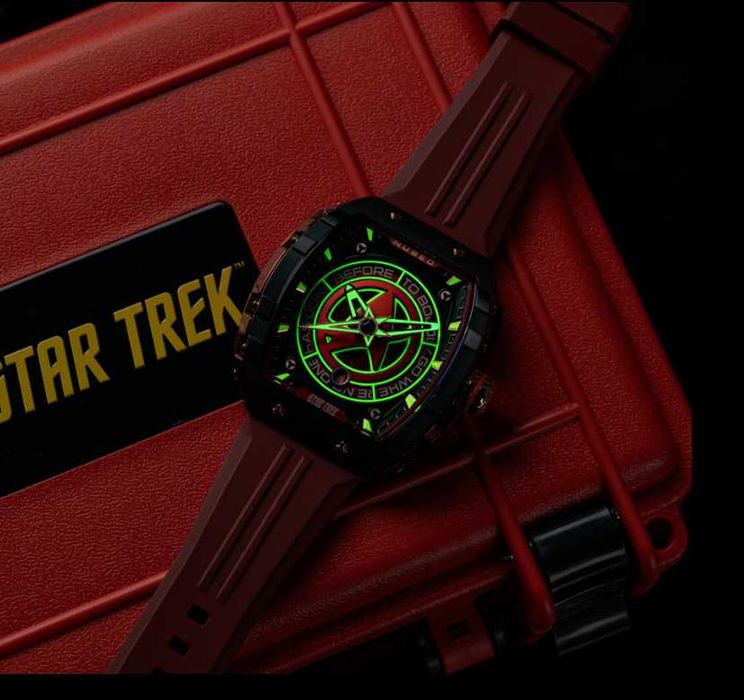 Nubeo Star Trek - Série Limitada-Automático (nº 090 de 200 uni.) RARO