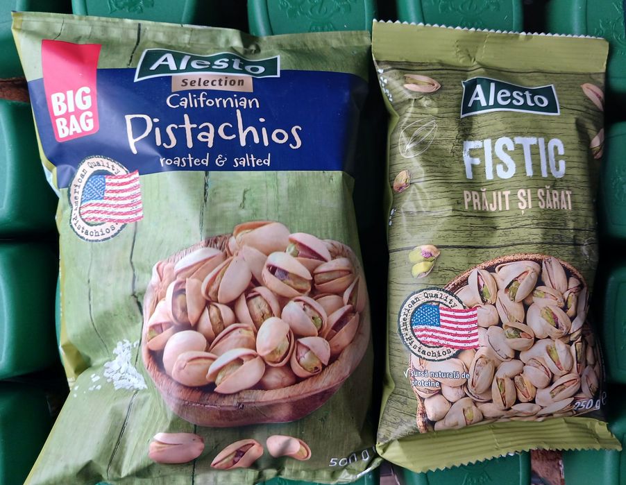 Фисташка калифорнийская 250,500 грм соленая, Alesto.