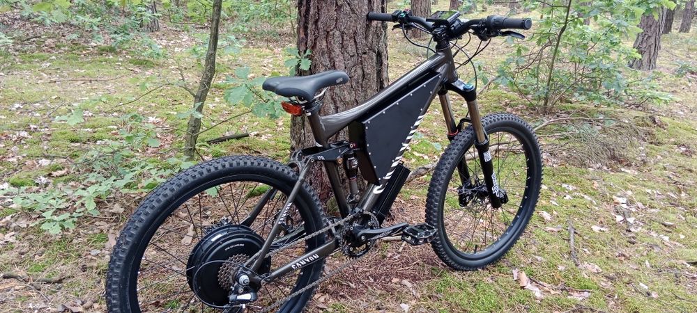 Rower elektryczny Ebike Konwersja Canyon 18,5" 3k-Turbo Samsung 50S