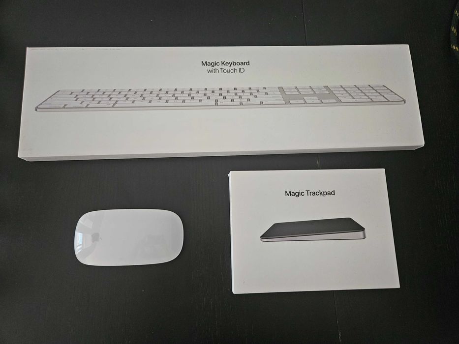 Apple magic keyboard+magic trackpad +magic mouse