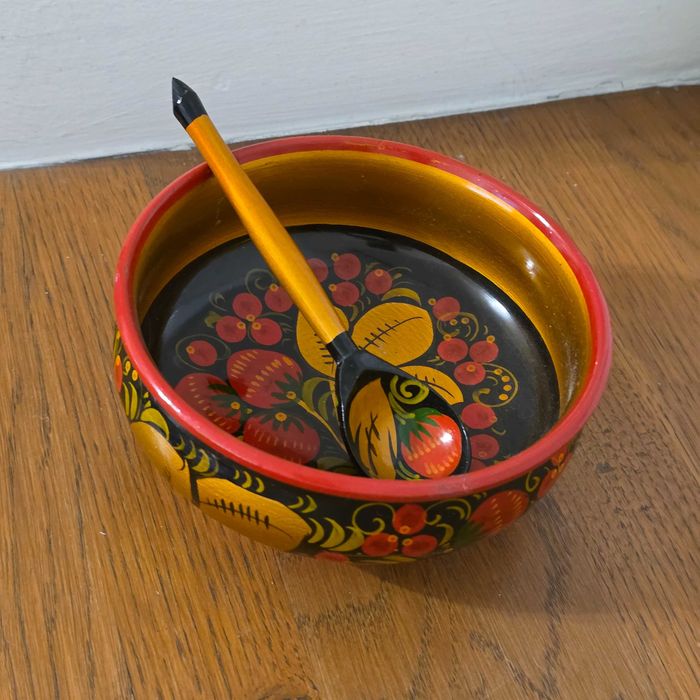 Rosyjska miseczka na kawior Rosja