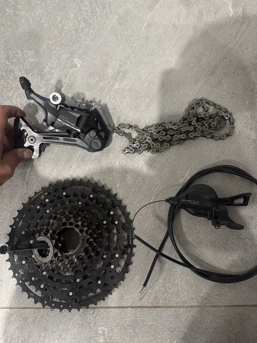 Групсет Shimano CUES U6000 1x10 Deore Sram SX NX XT