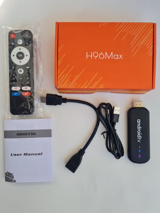 Smart stick h96max S905LTS с голосовым пультом