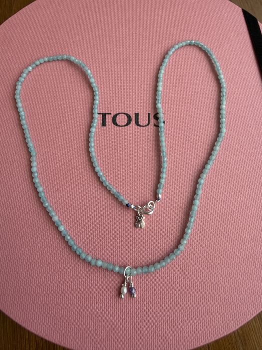 Naszyjnik Tous Kamille  z Amazonitem