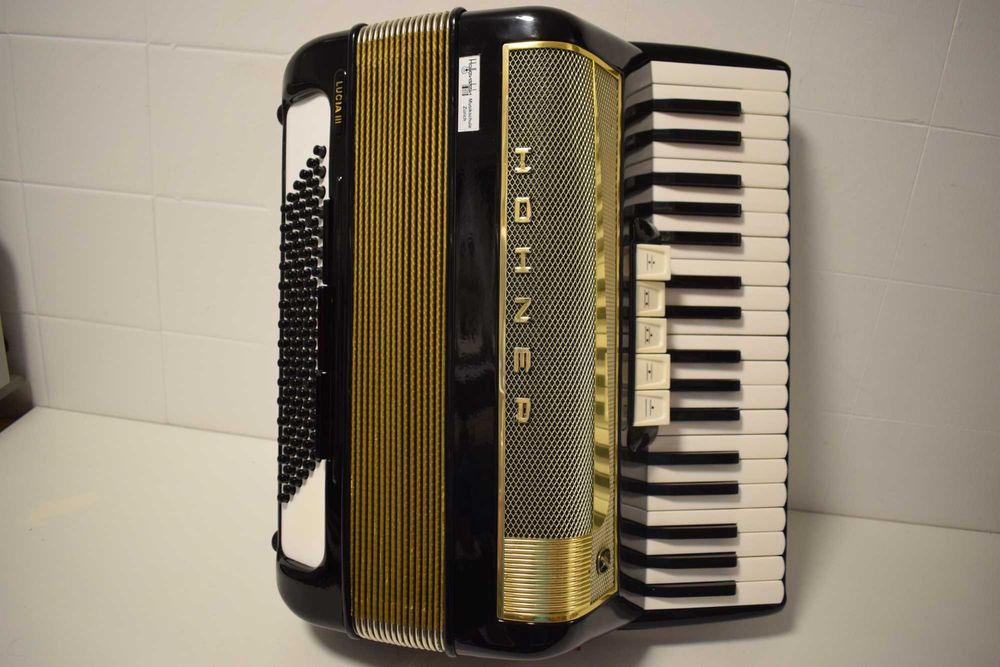 Hohner Lucia III Accordion, 3 Voices, 96 Basses, No. 2364176738430467123