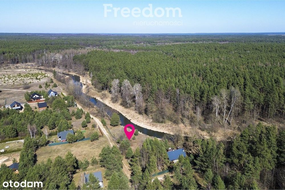 Działka 8,54ar w Radawie nad rzeką