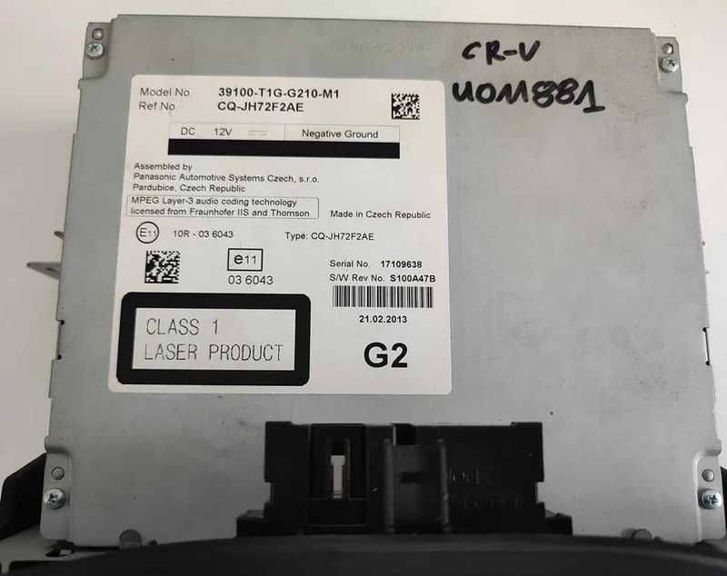Radio cd z hondy CR-V IV