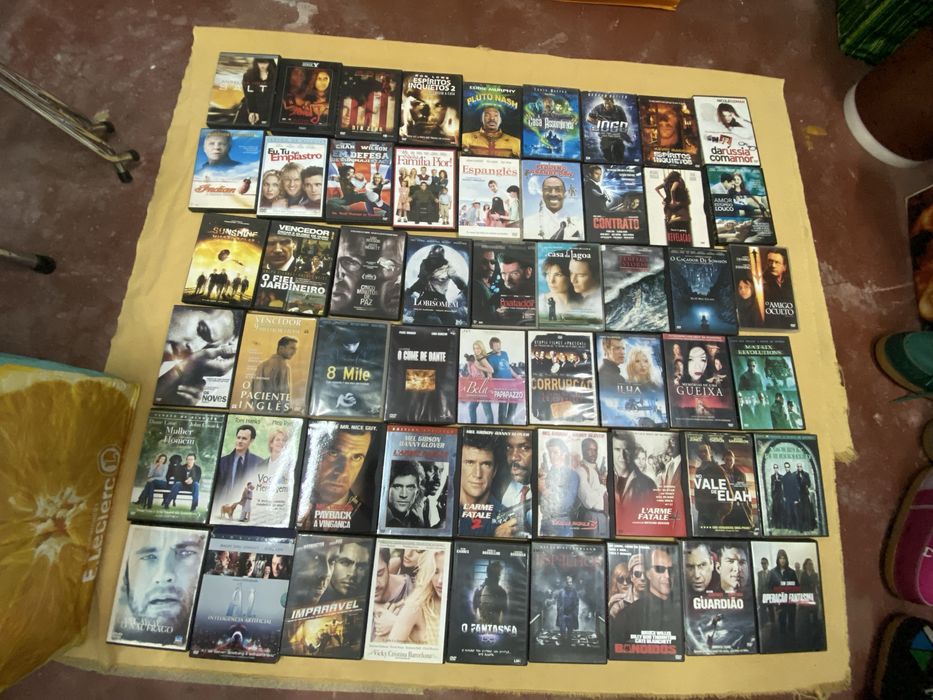 Lote particular dvd
