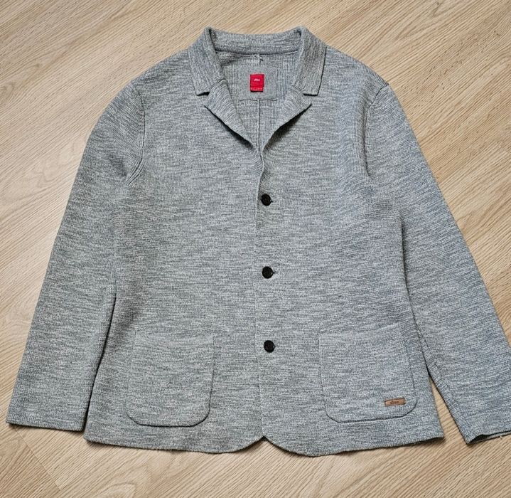 М'який піджак чоловічий з вовни 100% S.Oliver