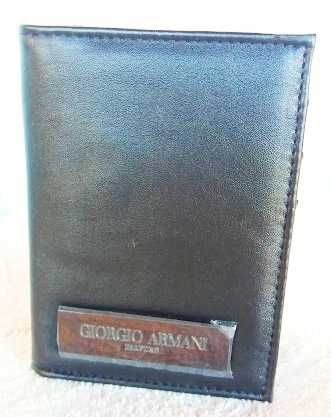 carteira masculina giorgio armani - nunca usada