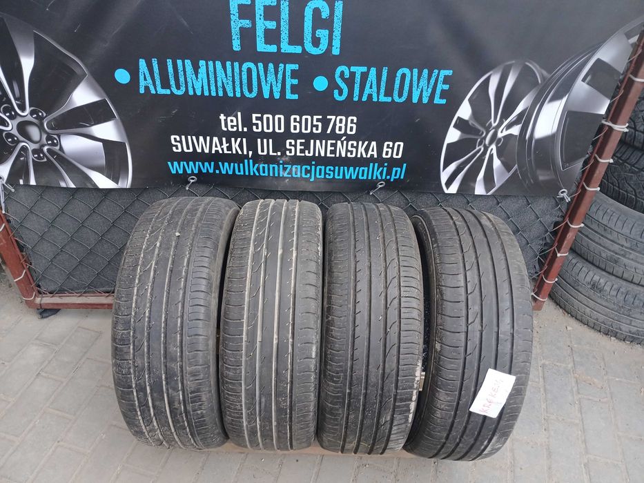 4x używane opony letnie 205/55 R16 Continental Gwarancja Montaż