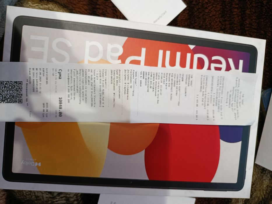 Планшет Xiaomi Redmi Pad SE 8/256GB Мint Green