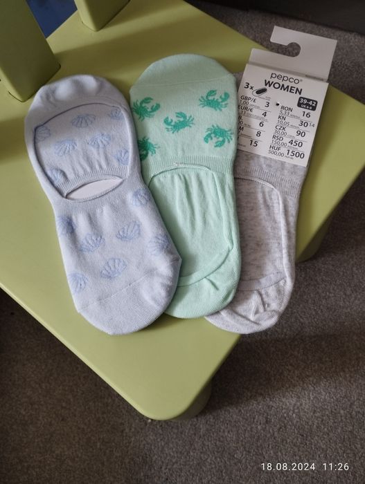 Skarpetki stopki damskie 39-42