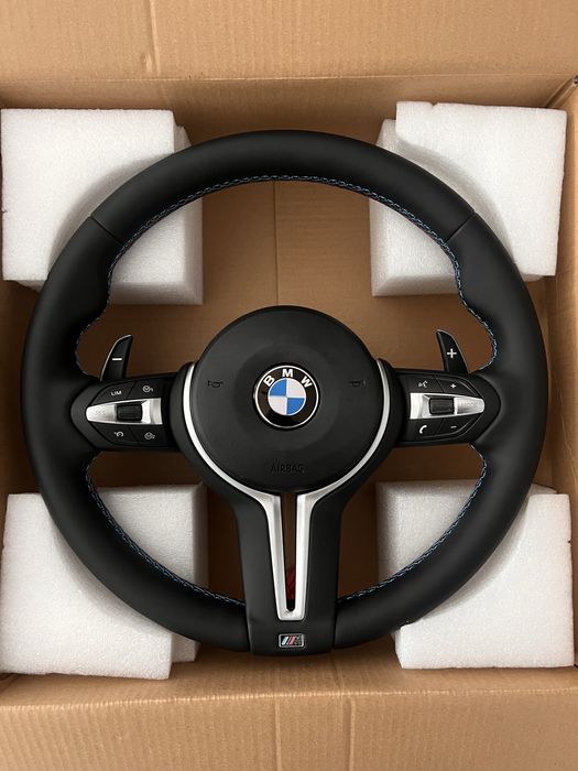 Volante BMW serie 1 2 3 4 5 6 pack M patilhas
