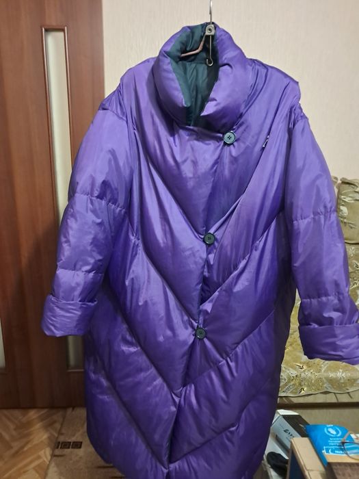 Пуховик одеяло женское 56 размер