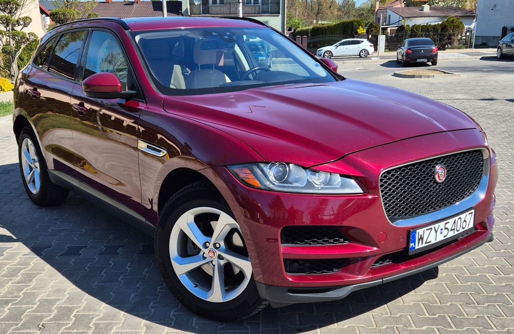 Jaguar F-Pace 4x4 , hak 2,5 tony , Meridan, możliwy export