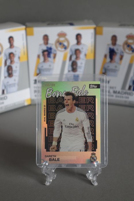 Gareth Bale Bona Fide Baller /199 Team Set Real Madrid Topps 25/26