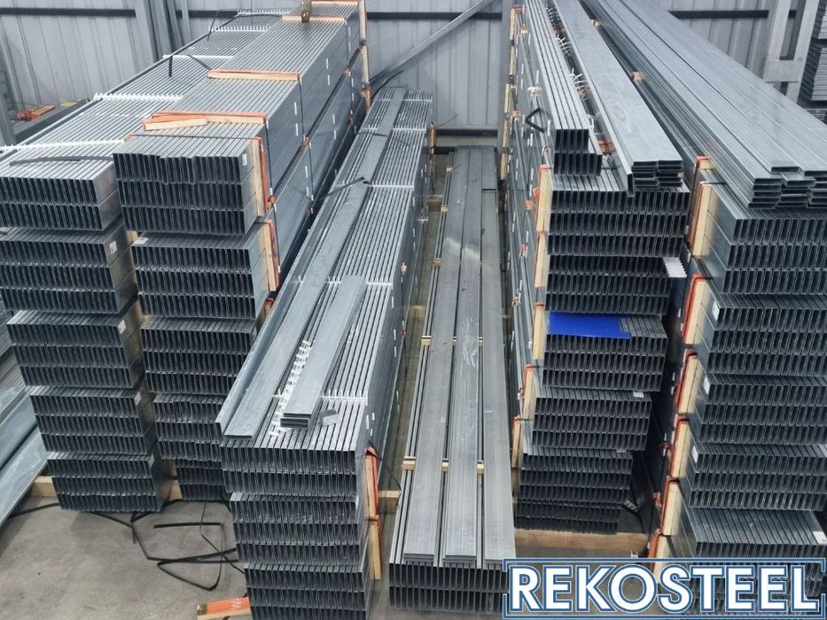 Profile ocynkowane Rury Ogrodzenie Panele Słupki Brama Profil Stal