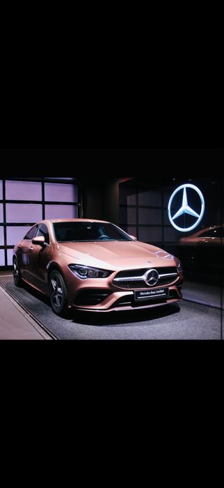 Mercedes CLA250E Hybryda rose